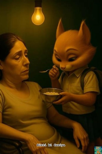 Baby squirrel Minti and his Mother hearttouching story... #shorts #animation #cartoon