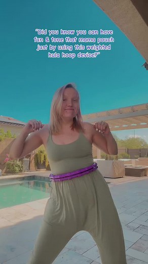 Weighted Hula Hoop Fitness Challenge