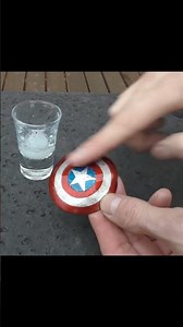 Making Captain America's Mini Titanium Shield