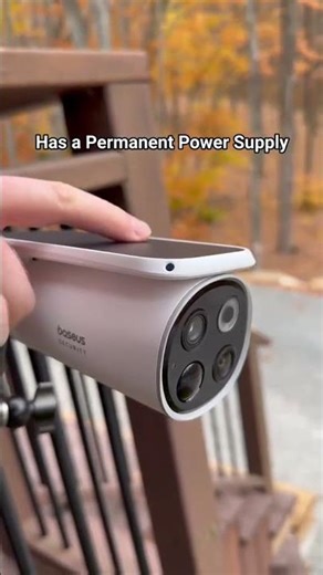 🌞Baseus S2 4K Solar Security Camera | Smart Outdoor Guard