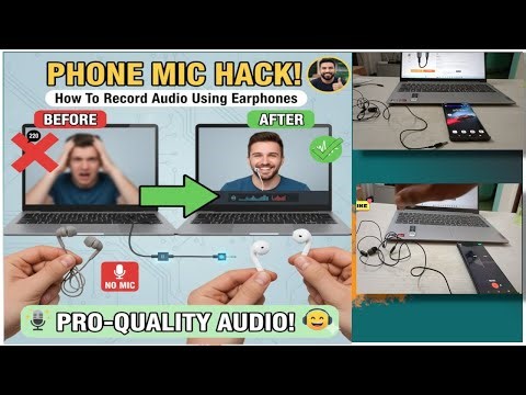 How To Record Audio Using Earphones,Record Audio Using Earbuds