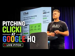 Pitching Clicki Referrals at Google HQ - 2025 PitchMI Finalist