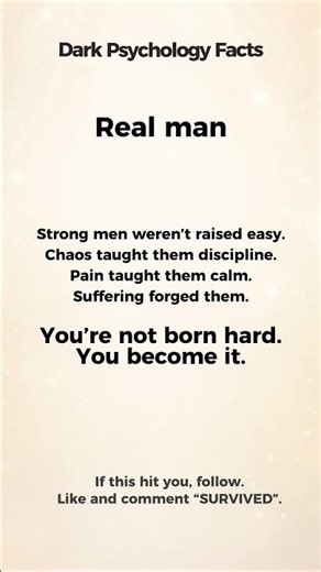 How Real Men Are Made Revealed!