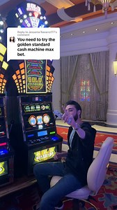 186K views · 1.8K reactions | Let’s see what we can get with max bets on this Gold Standard Cash Machine Slot! | Bizzok OB | Facebook