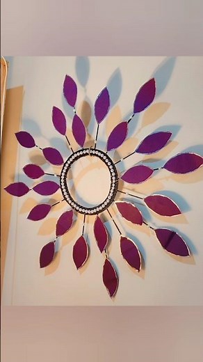 Wall hanging craft ideas | Craft from bamboo sticks | Diwali hanging decoration ideas 😍