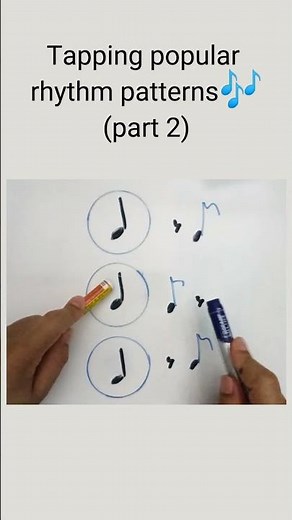 Playing the most popular rhythm patterns in music🎶#part2
