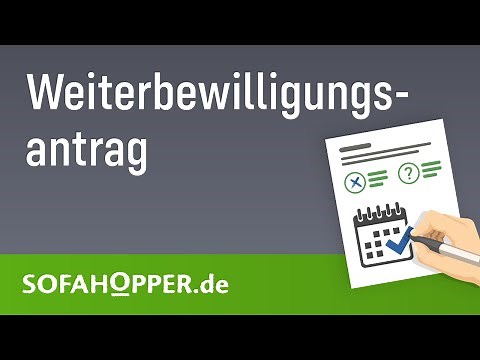 Weiterbewilligungsantrag - WBA