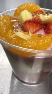 Mango Greek yogurt parfaits made by Blake and Joe debut tomorrow. These pack a lot of flavor and are super healthy with fresh fruit, flaxseed, organic honey and Greek yogurt - served with a side of granola. Open 9-3 | Torch 180