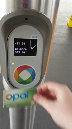how to use your own opal card when getting of off on a bus train tram and ferry.