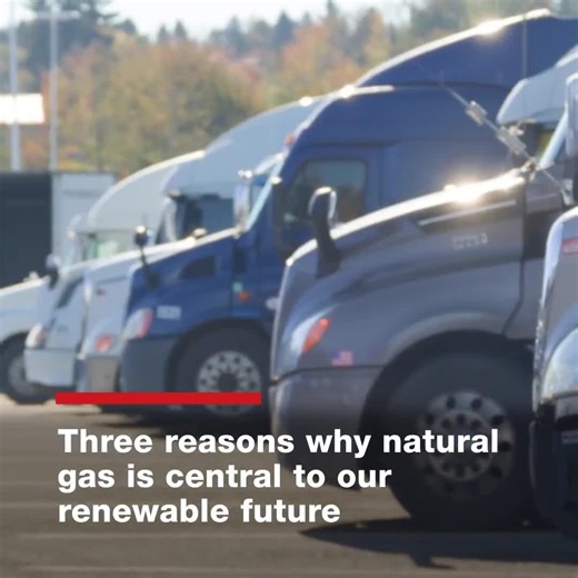 Natural gas is powering our sustainable future! The power industry...