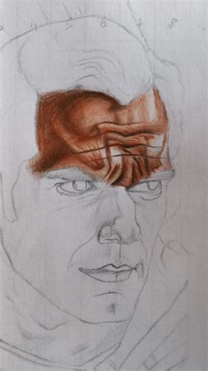 Reload Art on Instagram: "Realistic skin drawing with colour pencil #drawing #artwork #arts #challenge"