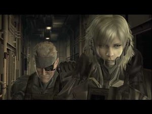 MGS4 - Metal Gear Solid 4 - Microwave Chamber/Hall - HD