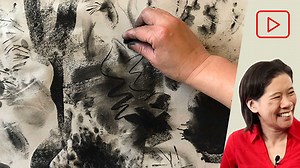 Wet Charcoal Drawing · Art Prof