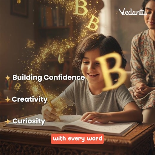 📚 Big dreams need strong English. Start early. 💬 1:1 Live Online Classes 📘 Workbooks Delivered Home 👩‍🏫 Expert Teachers | 📈 Regular Progress Reports ✨ Book a FREE trial now! | Vedantu SuperKids