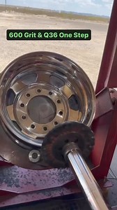 How do you use a one step cut & color metal finishing compound to polish aluminum or stainless steel? One step cut and color is here. This silica free metal polishing compound is now available on our website. In this clip, the wheel was sanded & prepped to 800 grit prior to buffing. The Renegade semi-stiff Pink airway buffing wheel, running at 3500 rpm, is paired with the Q36 one step metal polishing compound to achieve a brilliant shine while cutting out the sanding disc lines with efficiency a