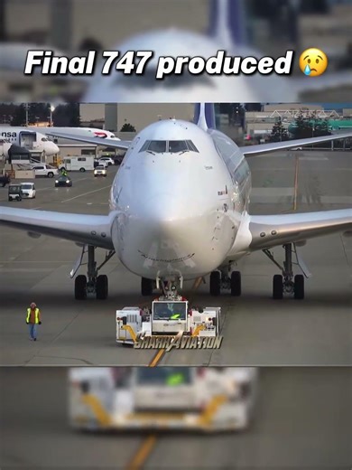 Saddest moments in aviation 💔 - last 747 | #aviation #plane #avgeeks #peakaviation