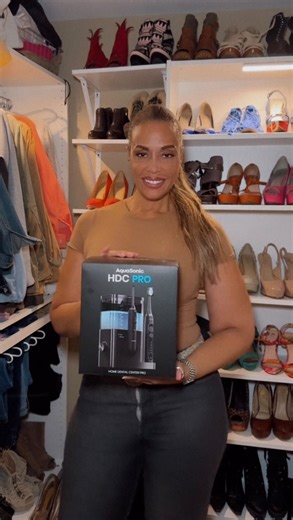 Andrea Smith on Instagram: "Aquasonic HDC Pro is all you need for perfect oral hygiene. It features a state-of-the-art power toothbrush packed with advanced technology and a compact water flosser with multiple pressure settings and modes – all in one sleek, neat and compact setup #aquasonic #aquasonicpartner #oralhealth #teethgoals #dentalflosser #oralirrigator #powertoothbrush #brushandfloss"