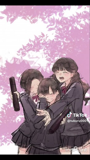 卒業おめでとう！桜とイラストのタイムラプス