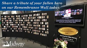 16 reactions | This Memorial Day weekend, we honor those who served and sacrificed in the name of freedom. Honor your fallen hero by adding them to Midway's Remembrance Wall today: https://link.midway.org/remembrance-wall-2019 The Remembrance Wall will be viewable at midway.org until May 30 and select submissions will be displayed in a temporary exhibit onboard during our Legacy Week commemorations, May 25 – 27. | USS Midway Museum | Facebook