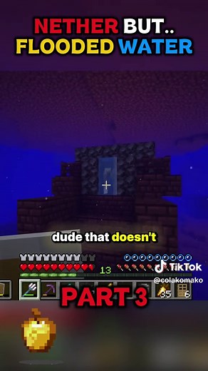 Minecraft Nether Water: Survival Guide Part 3