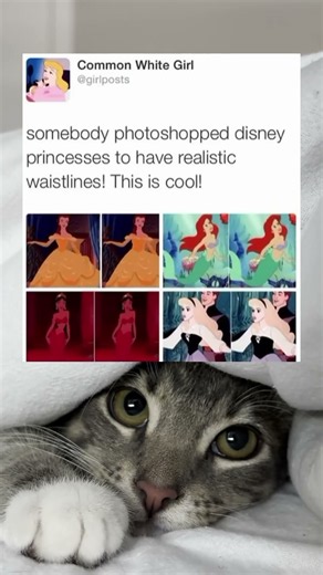 Disney Princesses With Realistic Proportions 👀