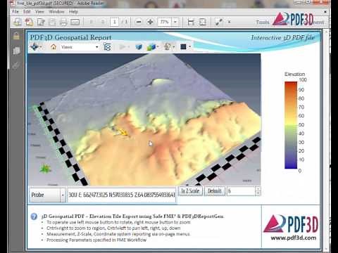 How to Convert GIS Data into 3D PDF using ReportGen and FME