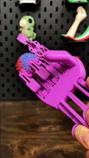 3D Printed Overengineered Mechanical Hand V2