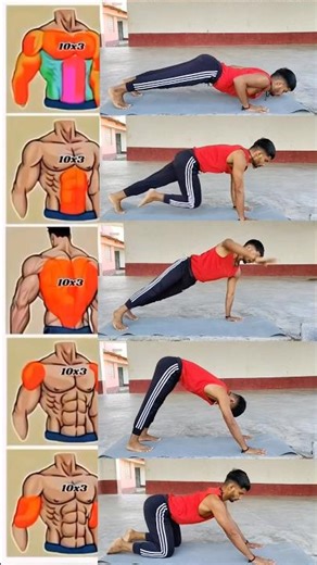 Uper Body Best Exercises💯 #shorts #exercise #legworkout #fitness #explore #youtubeshorts