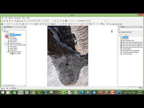 Band math and spectral indices in ENVI