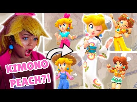 I unlocked EVERY Peach and Daisy outfit in Mario Kart World…and they are all ADORABLE!