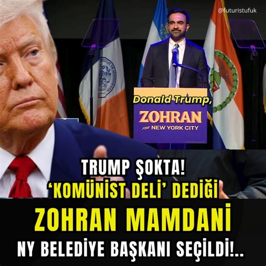 529K views · 6.2K reactions | NYC ŞOKU: Zohran Mamdani Tarihi Zaferle...