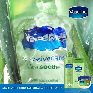 106K views · 2.7K reactions | Take a dip into refreshing smoothness with Vaseline Aloe sprays and lotions and deeply moisturize your skin! | Vaseline | Facebook