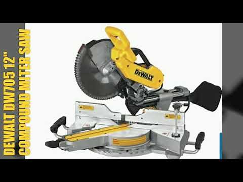 DEWALT DW705 12" COMPOUND MITER SAW