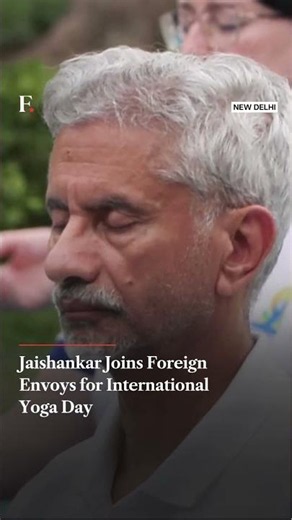 Jaishankar Joins Foreign Envoys for International Yoga Day | Subscribe to Firstpost
