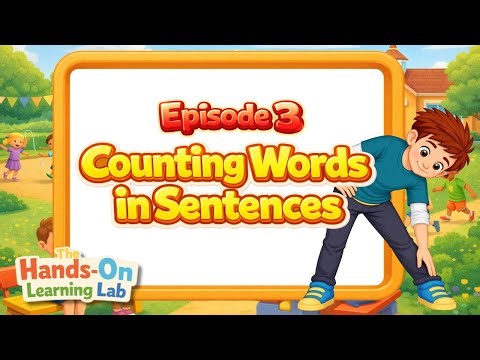 Phonological Awareness for Kids: Counting Words in Sentences: Episode 3