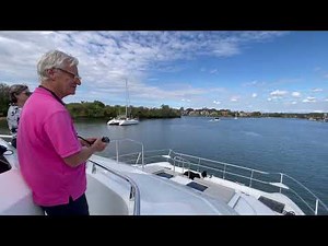 Brand new AQUILA 54 | Owner's first time docking with Dockmate