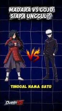 Madara VS Gojo: Siapa Unggul? 👑🔥 #shorts #duel #fighting