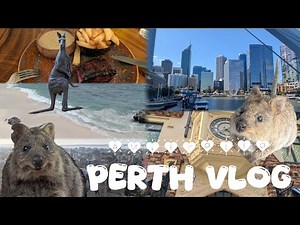 【Vlog】パース3日間Vlog￤街歩き・絶景・ホテルステイをまとめてお届け￤人気スポット総まとめ￤観光・グルメ・ホテル紹介