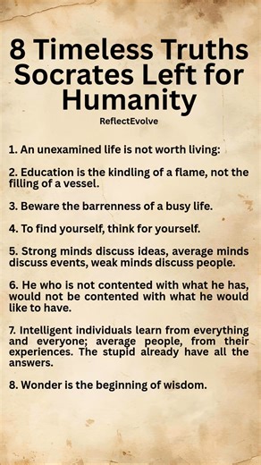 8 Powerful Life Lessons from Socrates. | ReflectEvolve