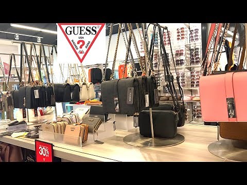 GUESS FACTORY OUTLET~Sale 50% OFF Handbags Clothing~SHOP WITH ME