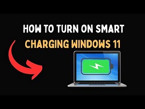 How to turn on smart charging Windows 11
