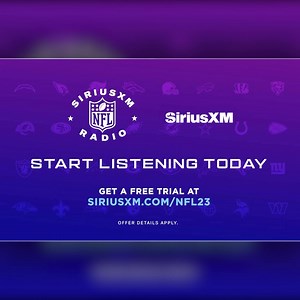 Hear every game, for every team, on SiriusXM's NFL Radio. Check it out on the SiriusXM app and get your first month free. Offer Details apply. | SiriusXM
