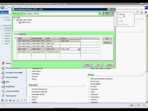 Using Select Query on Dynamics AX 2012 Reports
