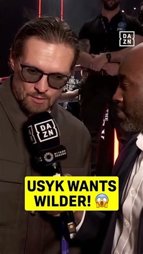 Oleksandr Usyk CALLS OUT Deontay Wilder for a heavyweight fight in 2026 😱