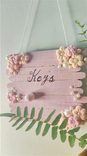 DIY KEY Holder🌷