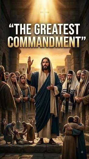 Jesus Reveals the Greatest Commandment | Love God, Love Others Matthew 22: 34–40 NIV#Jesus #Bible