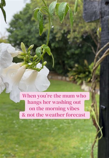 Let’s just add that there’s a whole load of towels finishing in the washing machine too.. #mumlife #australia #laundry #vibes #weather
