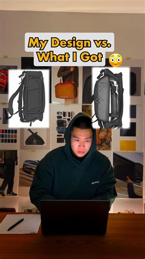 My design vs. What I got