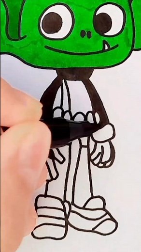 How to draw Beast Boy from Teen Titans Go! Step by step drawing