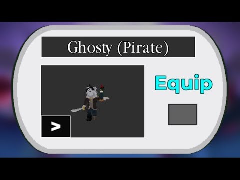 How to get Ghosty (Pirate) Skin | Piggy [ADVENT + MRS. P PLUSH]